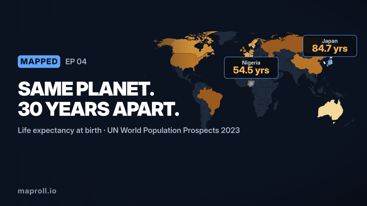 Where people live longest