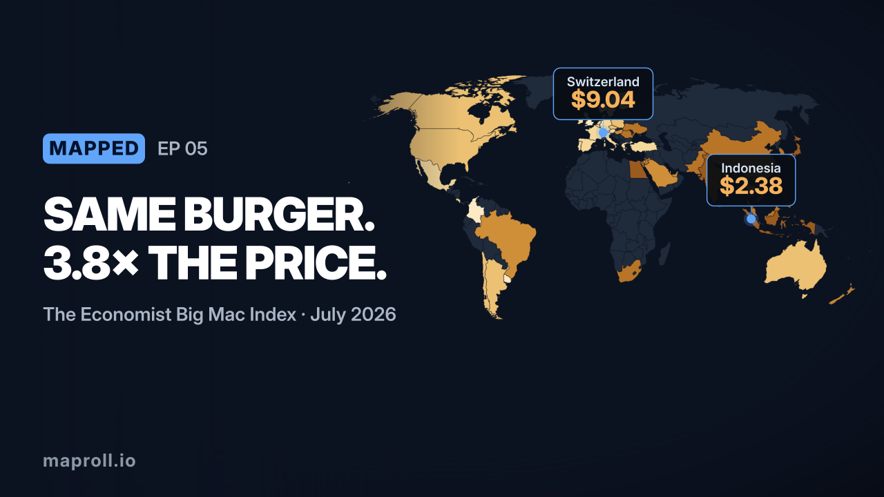 What a Big Mac costs around the world — and what it says about your money